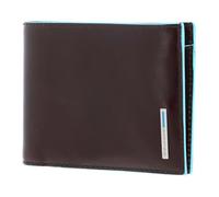 Piquadro Blue Square Monedero, 0.43 Liters, Marrón (Mogano)