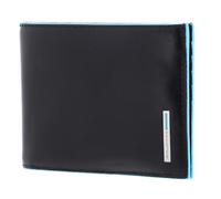 Piquadro Blue Square Monedero, 0.43 Liters, Negro (Nero)