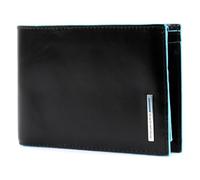 Piquadro Blue Square Monedero, 0.43 Liters, Negro (Nero)