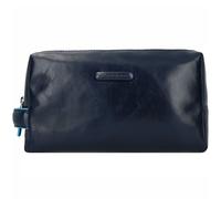 Piquadro Blue Square Neceser Piel natural 25 cm azul