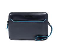 Piquadro Blue Square Bolsa de hombro Piel 23 cm azul