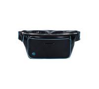 Piquadro Blue Square Riñonera Piel natural 32 cm negro