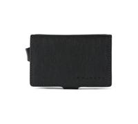 Piquadro Blue Square Tarjetero Bloqueo RFID Piel natural 7 cm negro
