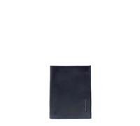 Piquadro - Blue Square Vertical Trifold Wallet - Accessories - Hombre - Azul - ONE SIZE -