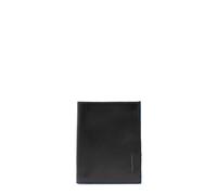 Piquadro - Blue Square Vertical Wallet - Accessories - Hombre - Negro - ONE SIZE -