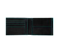Piquadro- Blue Square Wallet- Accessories- Hombre- Negro- ONE SIZE- Blue Square Wallet