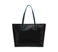 Piquadro - Bolsa de compras negra con compartimento para i Pad®mini - Bags - Mujer - Negro - ONE SIZE -