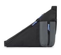 Piquadro Bolsa de hombro con pinchos 44 cm gris