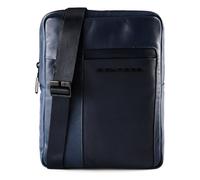 Piquadro Bolsa de hombro Piel 27 cm azul