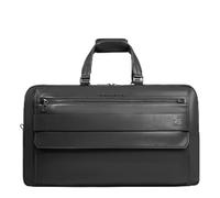 PIQUADRO - Bolsa de Viaje - Cuero Premium - 43L - Correa de Hombro Desmontable - Bolsillos compatibles con AirPods® y Power Bank - Color