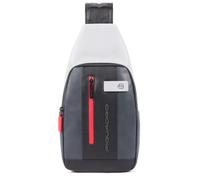 Piquadro Bolsa Urban Hombre Bandolera Gris-Negro - CA4536UB00-GRN