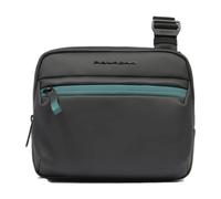 Piquadro Corner Bolsa de hombro 22 cm negro