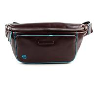 Piquadro- Bolso Bandolera de Cuero con Cierre de Cremallera- Bags- Hombre- Marrón- ONE SIZE- Bolso Bandolera de Cuero con Cierre de Cremallera