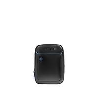 Piquadro - Bolso bandolera hombre de piel para i Pad®mini con bolsillo para Air Pods® y bloqueo Rfid - Bags - Hombre - Negro - ONE SIZE -