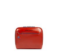 Piquadro- Bolso Bandolera Horizontal de Cuero- Bags- Mujer- Rojo- ONE SIZE- Bolso Bandolera Horizontal de Cuero