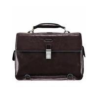 Piquadro- Bolso bandolera marrón para PC con organizador- Bags- Hombre- Marrón- ONE SIZE- Bolso bandolera marrón para PC con organizador