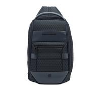 Piquadro - Bolso Cruzado Expandible con Protección Rfid - Bags - Hombre - Azul - ONE SIZE -