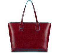 Piquadro- Bolso de compras rojo con compartimento para i Pad- Bags- Mujer- Rojo- ONE SIZE- Bolso de compras rojo con compartimento para i Pad