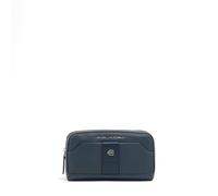 Piquadro Tebe Bolsa de hombro Piel natural 22 cm azul