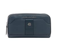 Piquadro - Bolso de mano de piel con correa para el hombro y bolsillo para teléfono - Bags - Hombre - Azul - ONE SIZE -