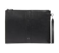 Piquadro - Bolso de mano de piel para i Pad® de 11 - Bags - Hombre - Negro - ONE SIZE -