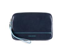 Piquadro - Bolso de pulsera hombre con cinta a la muñeca - Bags - Hombre - Azul - ONE SIZE -