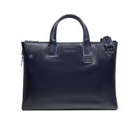 Piquadro - Bolso Expandible Delgado para Portátil - Bags - Hombre - Azul - ONE SIZE -