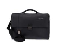 Piquadro - Bolso Messenger Negro Expandible Hombre - Bags - Hombre - Negro - ONE SIZE -