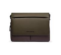 Piquadro - Bolso Messenger para Portátil 14" - Bags - Hombre - Verde - ONE SIZE -