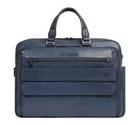 Piquadro - Bolso para portátil personalizable de 15-6" - Bags - Hombre - Azul - ONE SIZE -