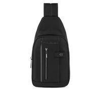 Piquadro Brief Bolsa de hombro 20 cm negro
