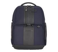 Piquadro Carta Mochila RFID 42 cm Compartimento para portátil azul