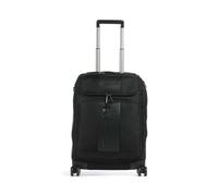 Piquadro Brief S | Maleta con 4 ruedas | negro | 40x55x20cm | nylon reciclado