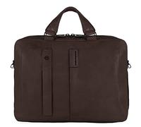 Piquadro CA3347P15S Cartera de mano de piel para hombre, 41 x 10.5 x 29 cm, color Marrón