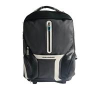 Piquadro - Cabina 2 Ruedas de Sintético y Tela Negra - Suitcases - Hombre - Negro - ONE SIZE -
