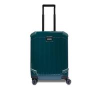PIQUADRO Cabina - Trolley Slim de 4 ruedas de policarbonato azul - Talla única, Ve - Verde, Talla única