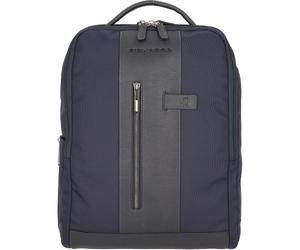 Piquadro Carta Mochila RFID 41 cm Compartimento para portátil azul