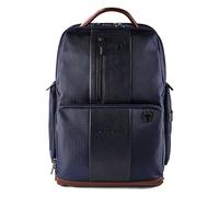 Piquadro Carta Mochila RFID 42 cm Compartimento para portátil azul