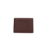 PIQUADRO Cartera Akron RFID de piel 13 cm, marrón