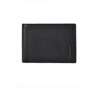 Piquadro Cartera Bloqueo RFID Piel natural 13 cm negro