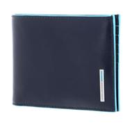 PIQUADRO - Cartera Blue Square Amplia Tarjetero - Hombre - Azul Noche | Compartimentos organizados, Elegante, Resistente, Uso diario