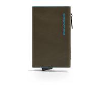 Piquadro - Cartera Compacta con Tarjetero Desplegable - Accessories - Hombre - Verde - ONE SIZE -