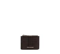 Piquadro - Cartera con Monedero de Piel - Mujer - Marrón | Protección antifraude RFID, Alojamiento tarjetas, Uso diario, Diseño elegante