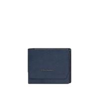 Piquadro - Cartera de Hombre con folleto - Cuero, 2 portatarjetas, Monedero, folleto Desmontable, RFID - Avio