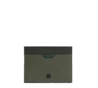 Piquadro - Cartera de Hombre con Monedero - Cuero, 4 portatarjetas, Monedero, protección RFID - Hombre - Verde