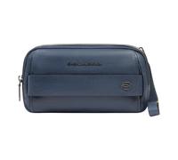 Piquadro- Cartera de mano de cuero- Bags- Hombre- Azul- ONE SIZE- Cartera de mano de cuero