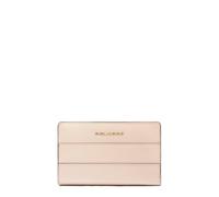 Piquadro - Cartera de Mujer con Monedero - Cuero, portatarjetas para 1 Tarjetas, Monedero, protección RFID - Beige