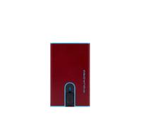 Piquadro Cartera rojo oscuro One Size rojo oscuro