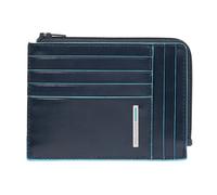 Piquadro- Bustina portam.te documenti-carte di credito pelle- Accessories- Hombre- Azul- ONE SIZE- Bustina portam.te documenti-carte di credito pelle