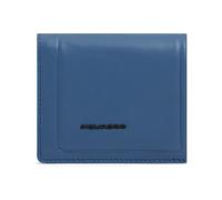 Piquadro - Cartera Vertical Trifold con Monedero - Accessories - Hombre - Azul - ONE SIZE -